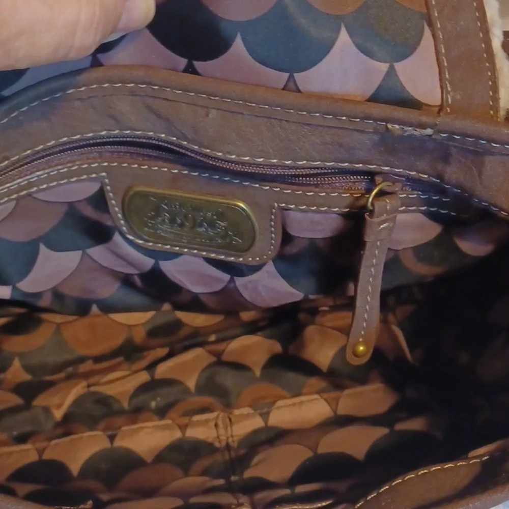 Vintage American Collection by nine West crossbody purse brown